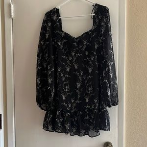 Forever 21 open back mini dress